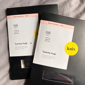 knix Tummy Hug! CoreLove Leakproof High Rise Panty - Black